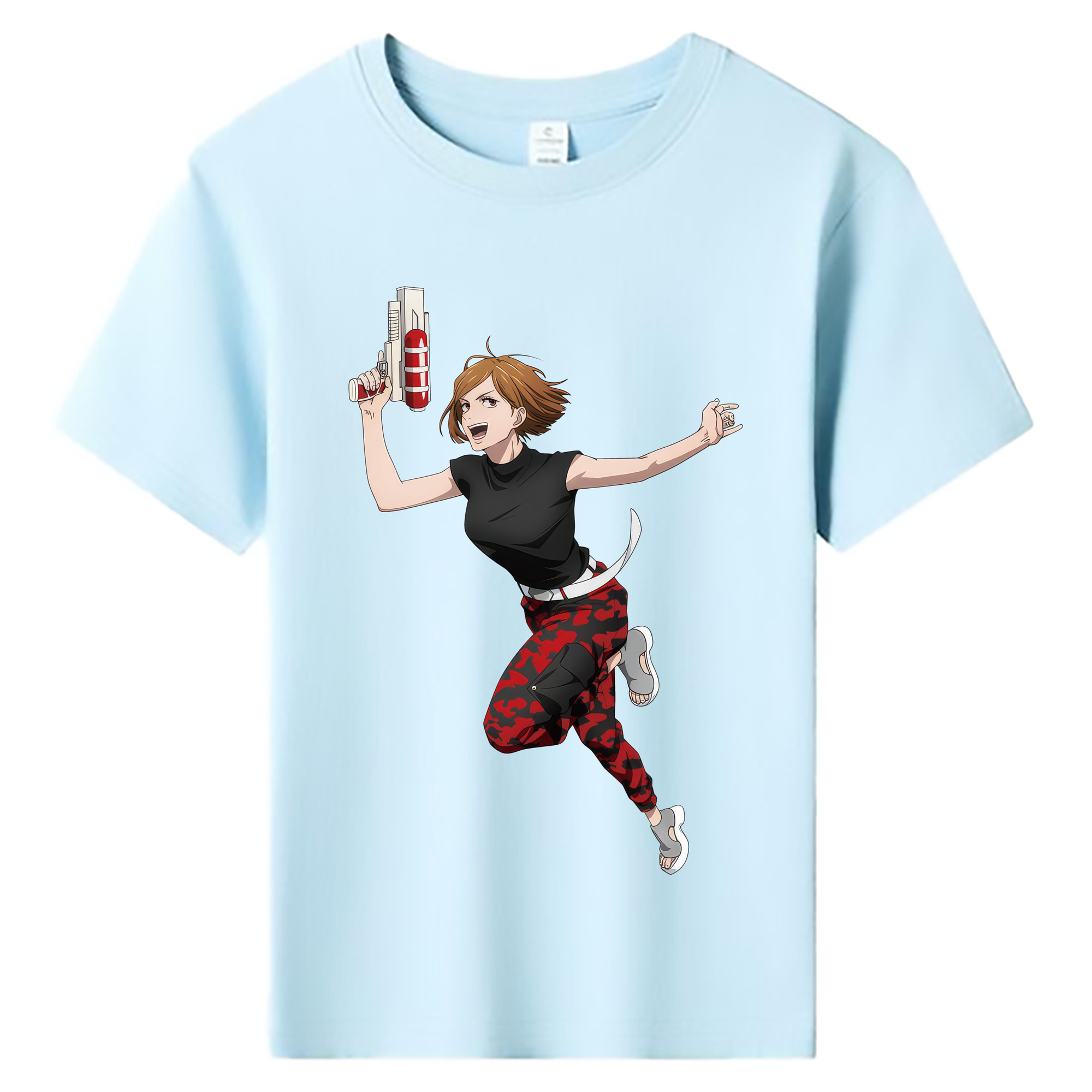 （画像用） 呪術廻戦 Jujutsu Kaisen 綿100％キッズTシャツ（フロントプリント）